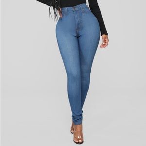 Fashion Nova Classic High Waist Skinny Jeans